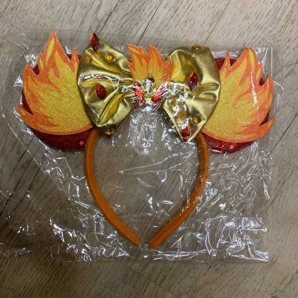 Disney Minnie Mouse Fiery Flame Headband for Girls